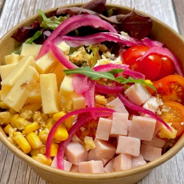 Healthy bowl 'Nina' de arroz con vinagreta de yogur | Healthy Bowls