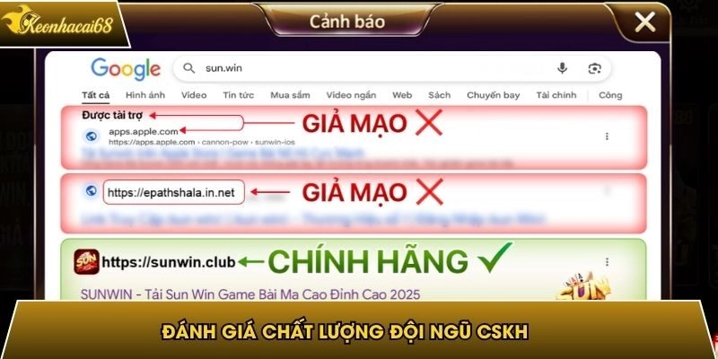 Đ&aacute;nh gi&aacute; chất lượng đội ngũ CSKH để x&aacute;c định nền tảng uy t&iacute;n